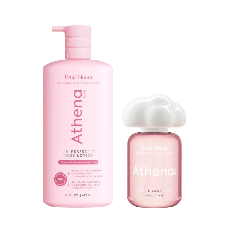 Lotion and Mist Duo - Amber Cupboard Fragrance Selection Petal Bloom