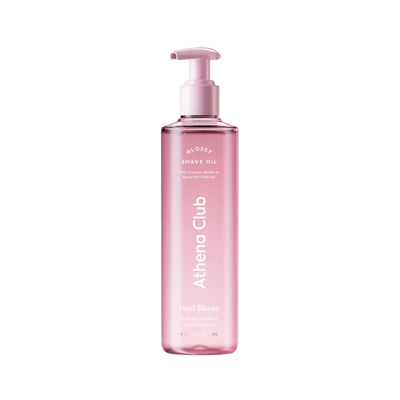 Glossy Shave Oil - Brisk Gallery Razor Selection Petal Bloom