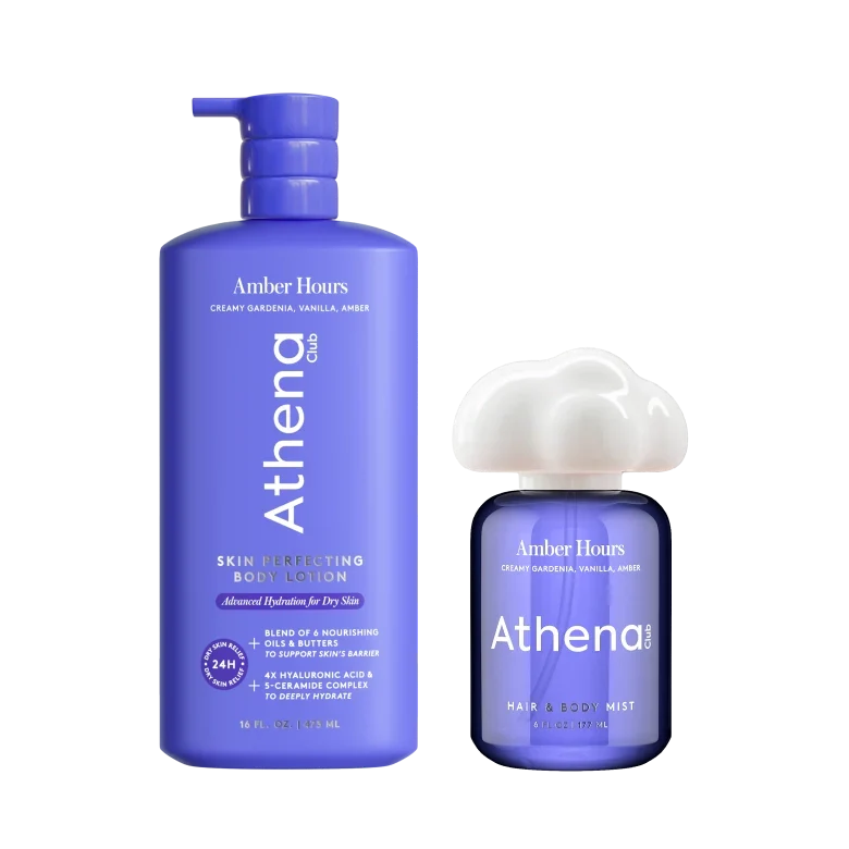 Lotion and Mist Duo - Young Cupboard Fragrance Selection Amber Hours