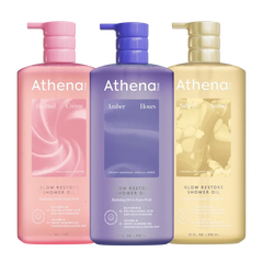 Glow Restore Shower Oil Trio - Ivory Studio Shower Selection