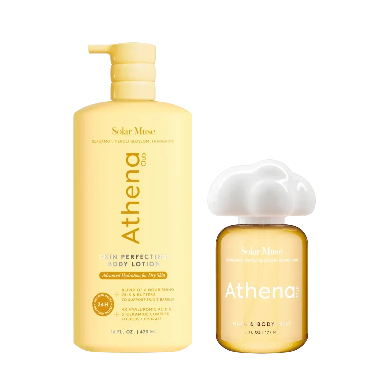 Lotion and Mist Duo - Tender Cupboard Fragrance Selection Solar Muse