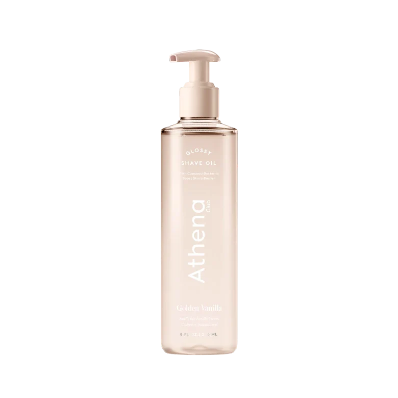 Glossy Shave Oil - Young Gallery Razor Selection Golden Vanilla