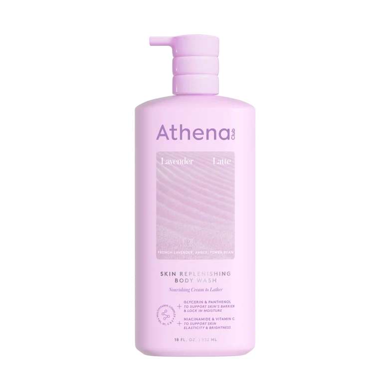 Skin Replenishing Body Wash - Quiet Gallery Shower Selection Lavender Latte
