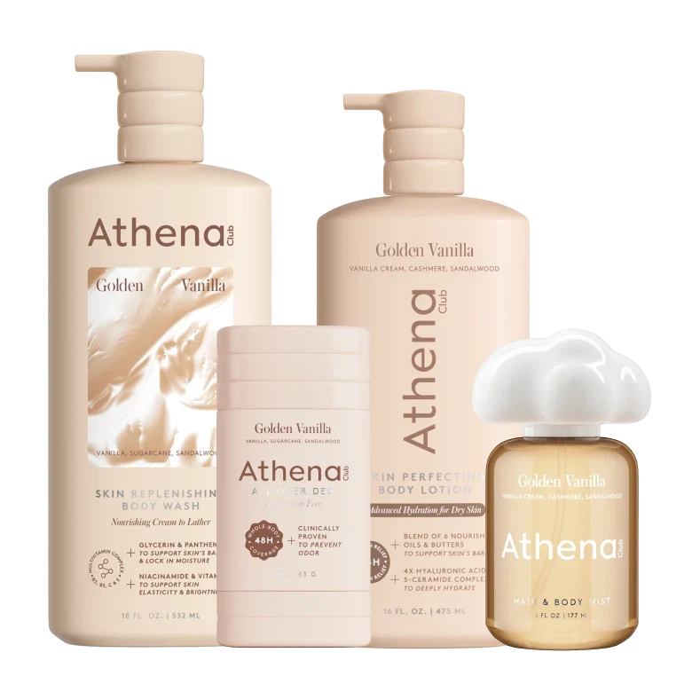 Full Body Fragrance Routine - Gentle Cupboard Fragrance Selection Golden Vanilla